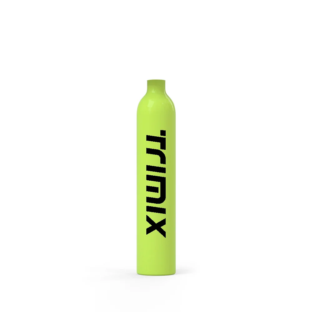 Green 0.5 L bare cylinder