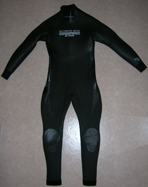 Wetsuit in an archive equipment photograph